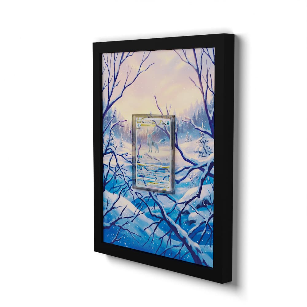 GG40 Glaceon VSTAR - Extended Artwork Framed Pokemon Card Display