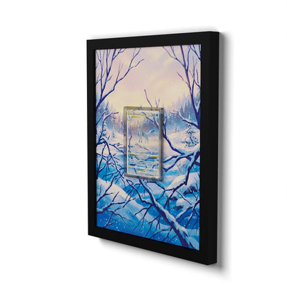 GG40 Glaceon VSTAR - Extended Artwork Framed Pokemon Card Display