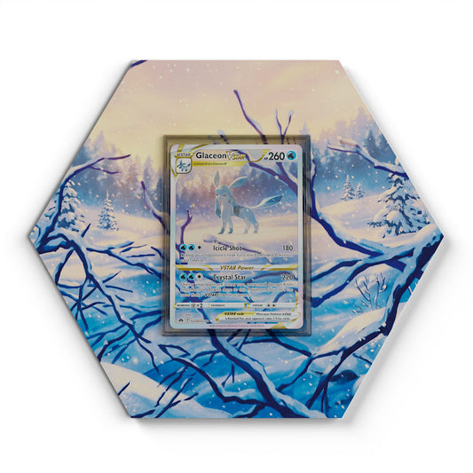 GG40/GG70 Glaceon VSTAR - Extended Artwork Pokemon Card Display