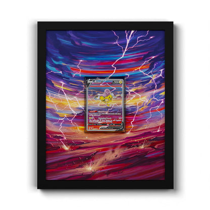 GG41 Raikou V - Extended Artwork Framed Pokemon Card Display