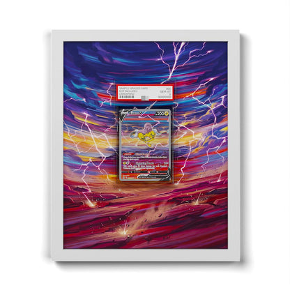 GG41 Raikou V - Extended Artwork Framed Pokemon Card Display