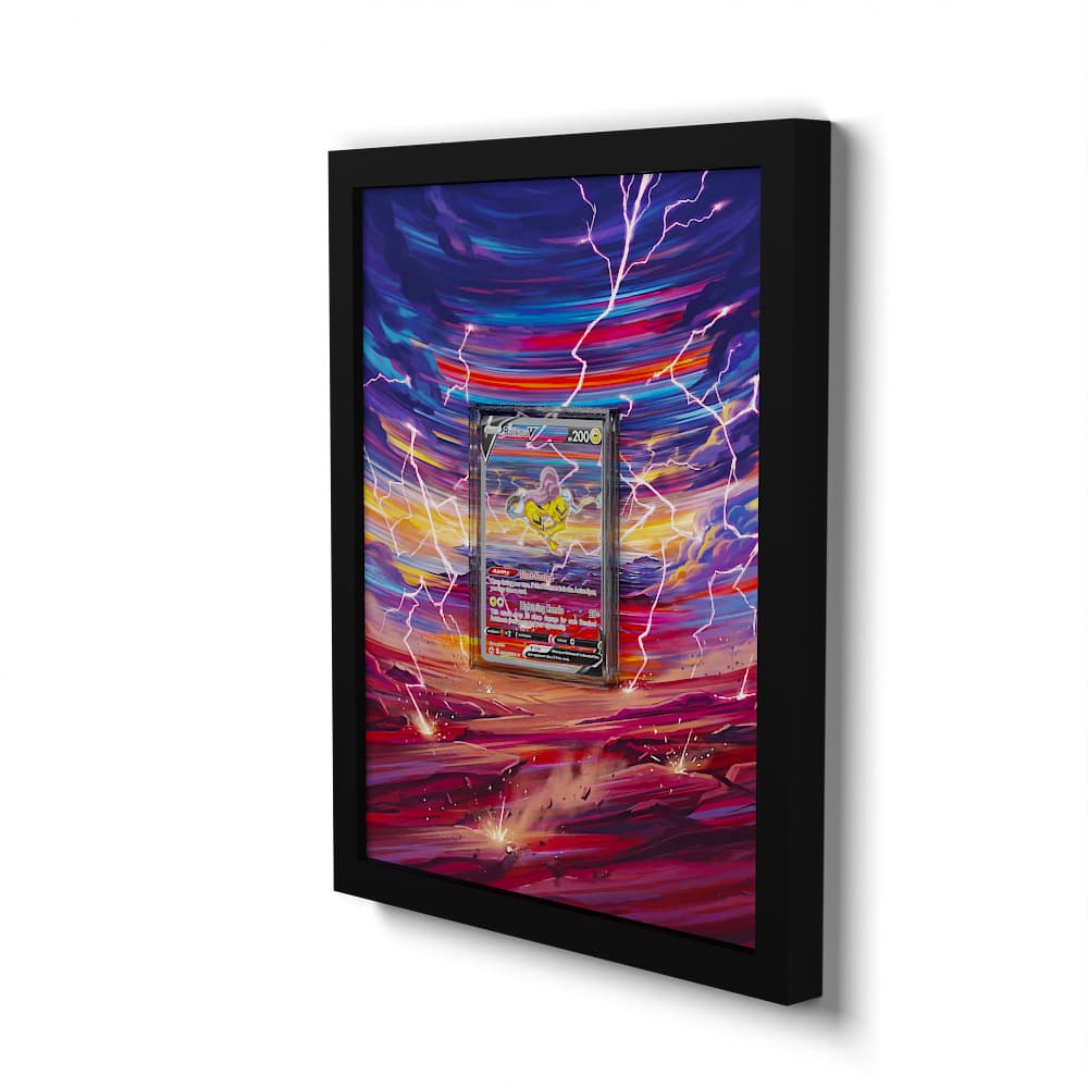 GG41 Raikou V - Extended Artwork Framed Pokemon Card Display
