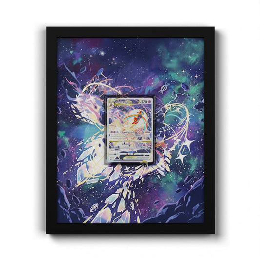 GG46 Deoxys VSTAR - Extended Artwork Framed Pokemon Card Display