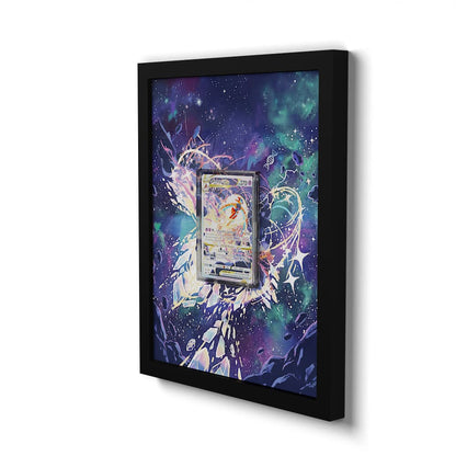 GG46 Deoxys VSTAR - Extended Artwork Framed Pokemon Card Display