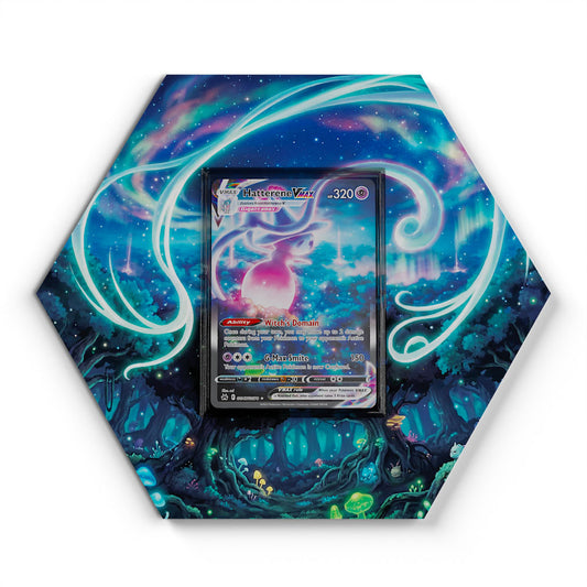 GG47/GG70 Hatterene VMAX - Extended Artwork Pokemon Card Display