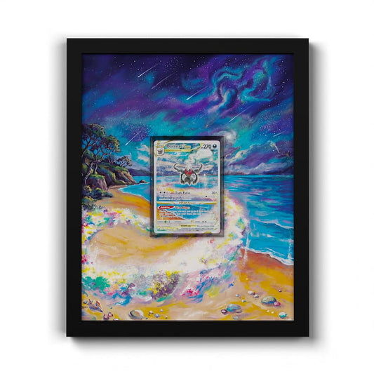 GG50 Darkrai VSTAR - Extended Artwork Framed Pokemon Card Display