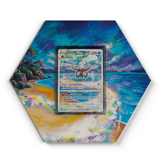 GG50/GG70 Darkrai VSTAR - Extended Artwork Pokemon Card Display
