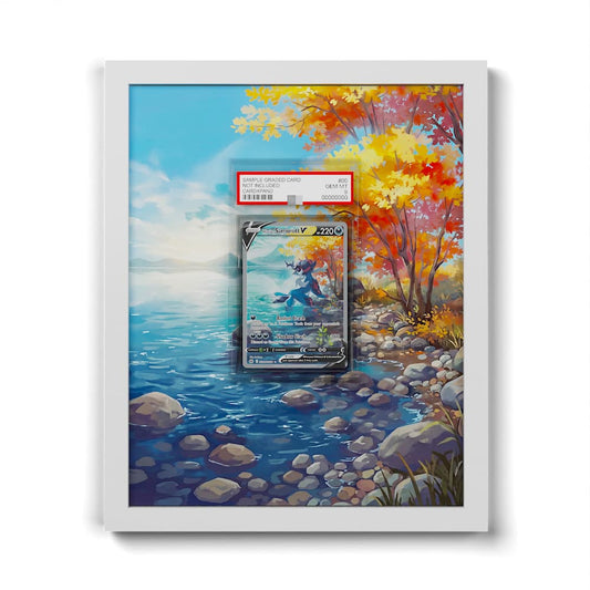 GG51 Hisuian Samurott V - Extended Artwork Framed Pokemon Card Display