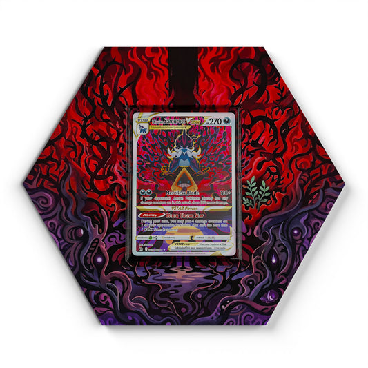 GG52/GG70 Hisuian Samurott VSTAR - Extended Artwork Pokemon Card Display