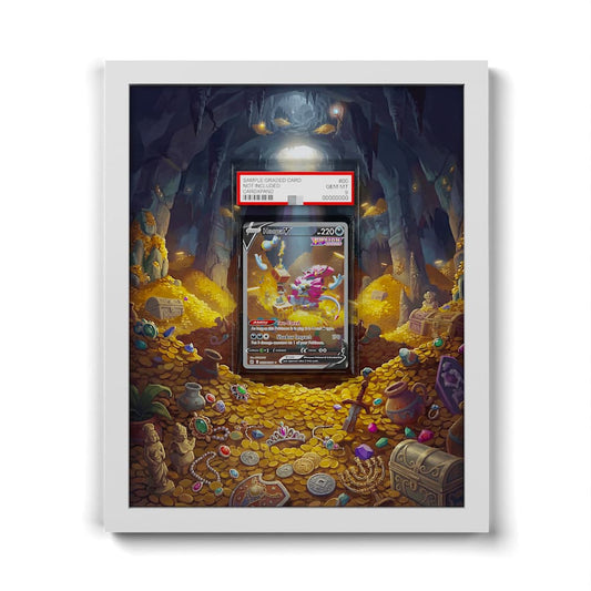GG53 Hoopa V - Extended Artwork Framed Pokemon Card Display
