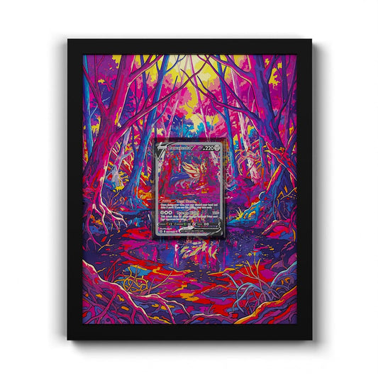 GG54 Zamazenta V - Extended Artwork Framed Pokemon Card Display