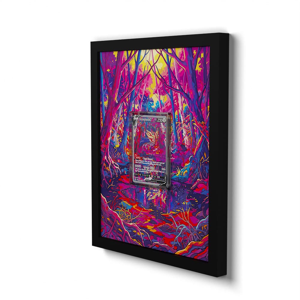 GG54 Zamazenta V - Extended Artwork Framed Pokemon Card Display
