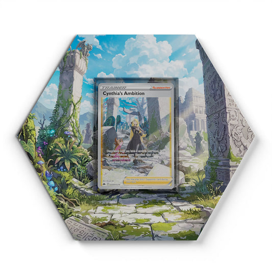 GG60/GG70 Cynthia's Ambition - Extended Artwork Pokemon Card Display