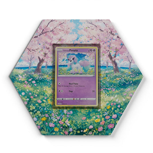 SWSH013 Galarian Ponyta - Extended Artwork Pokemon Card Display