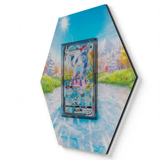 209/203 Glaceon VMAX - Extended Artwork Pokemon Card Display