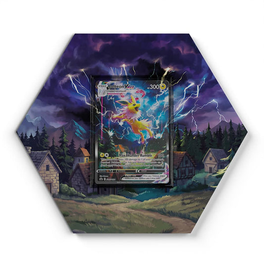 184 Jolteon - Extended Artwork Pokemon Card Display