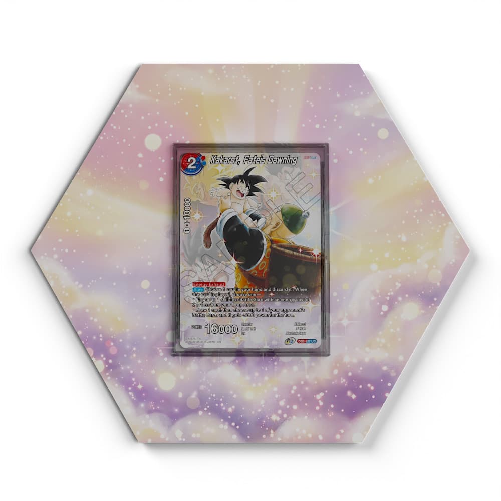 DB3-127 Kakarot, Fate's Dawning - Extended Artwork Dragon Ball Z Card Display