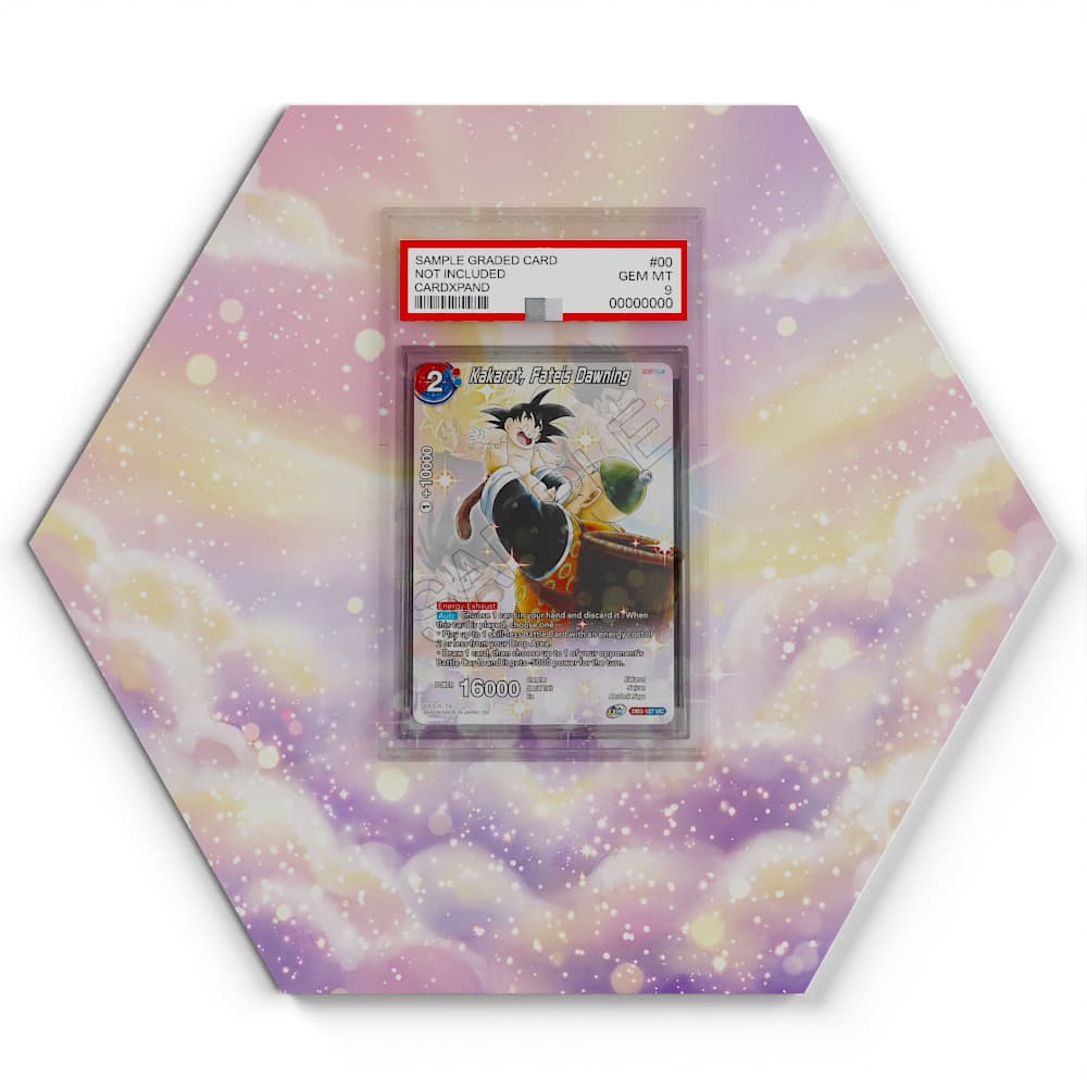 DB3-127 Kakarot, Fate's Dawning - Extended Artwork Dragon Ball Z Card Display