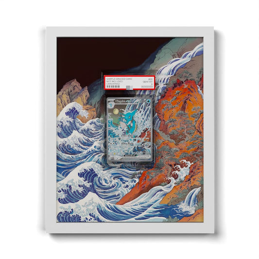 131 Kingdra EX - Extended Artwork Framed Pokemon Card Display