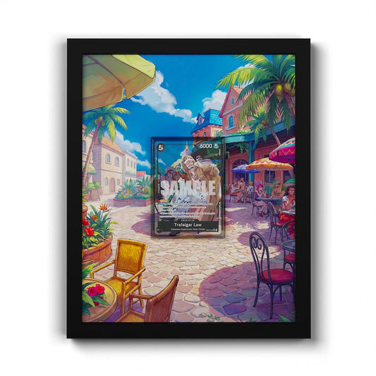 EB02-045 Law AA - Extended Artwork Framed One Piece Card Display