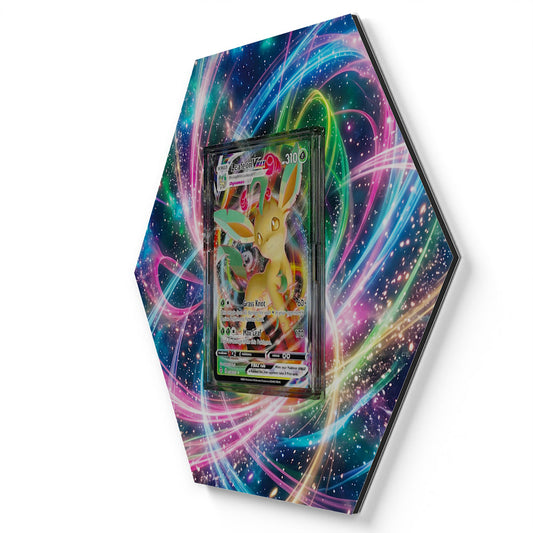 008/203 Leafeon VMAX - Extended Artwork Pokemon Card Display