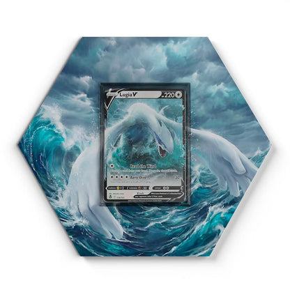 138/195 Lugia V - Extended Artwork Pokemon Card Display