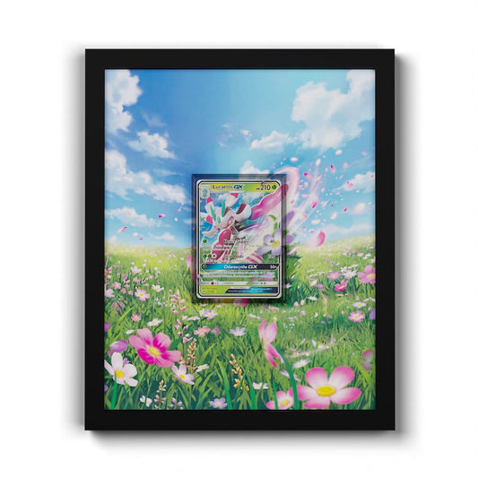015/149 Lurantis GX - Extended Artwork Framed Pokemon Card Display