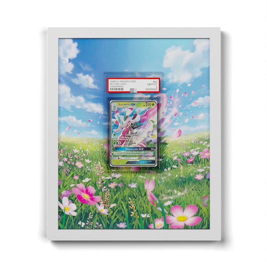 015/149 Lurantis GX - Extended Artwork Framed Pokemon Card Display