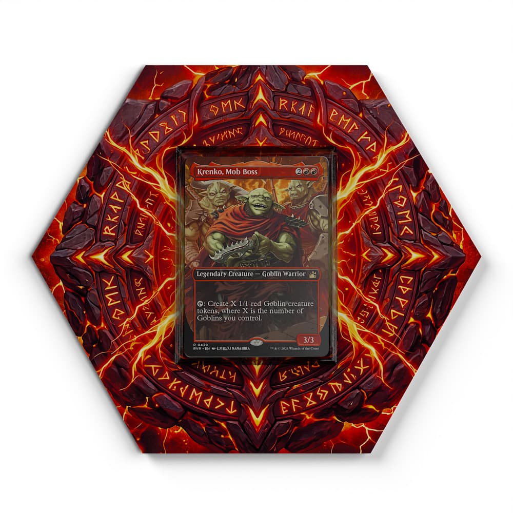 MTG Red Mountains - Magic the Gathering General Card Display