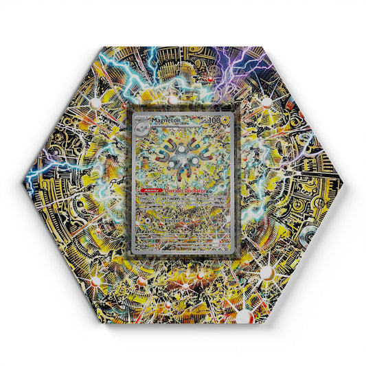 159 Magneton (Promo) - Extended Artwork Pokemon Card Display