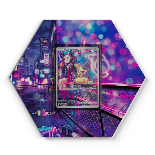 206 Marnie's Morpeko - Extended Artwork Pokemon Card Display