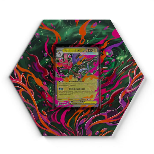 065/086 Mega Dragalge EX - Extended Artwork Pokemon Card Display