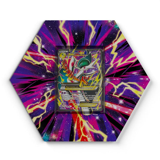 100/108 M Gallade EX - Extended Artwork Pokemon Card Display