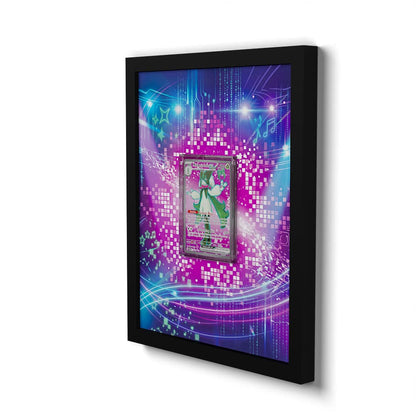 231/193 Meowscarada EX - Extended Artwork Framed Pokemon Card Display