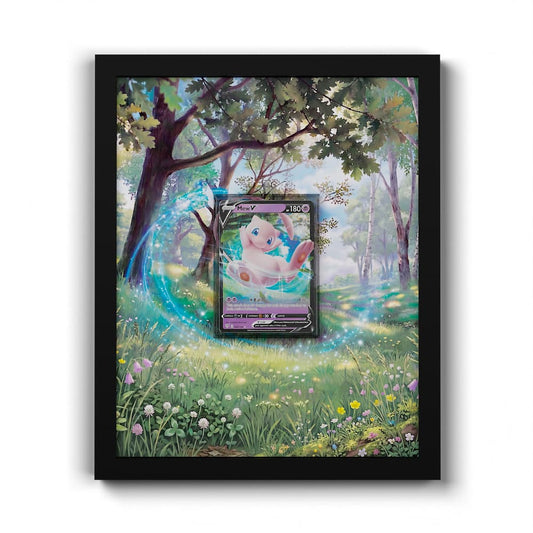 069/189 Mew V - Extended Artwork Framed Pokemon Card Display