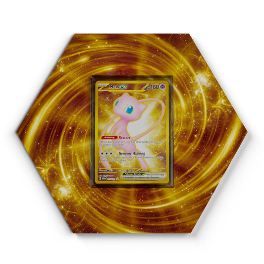 205/165 Mew EX - Extended Artwork Pokemon Card Display