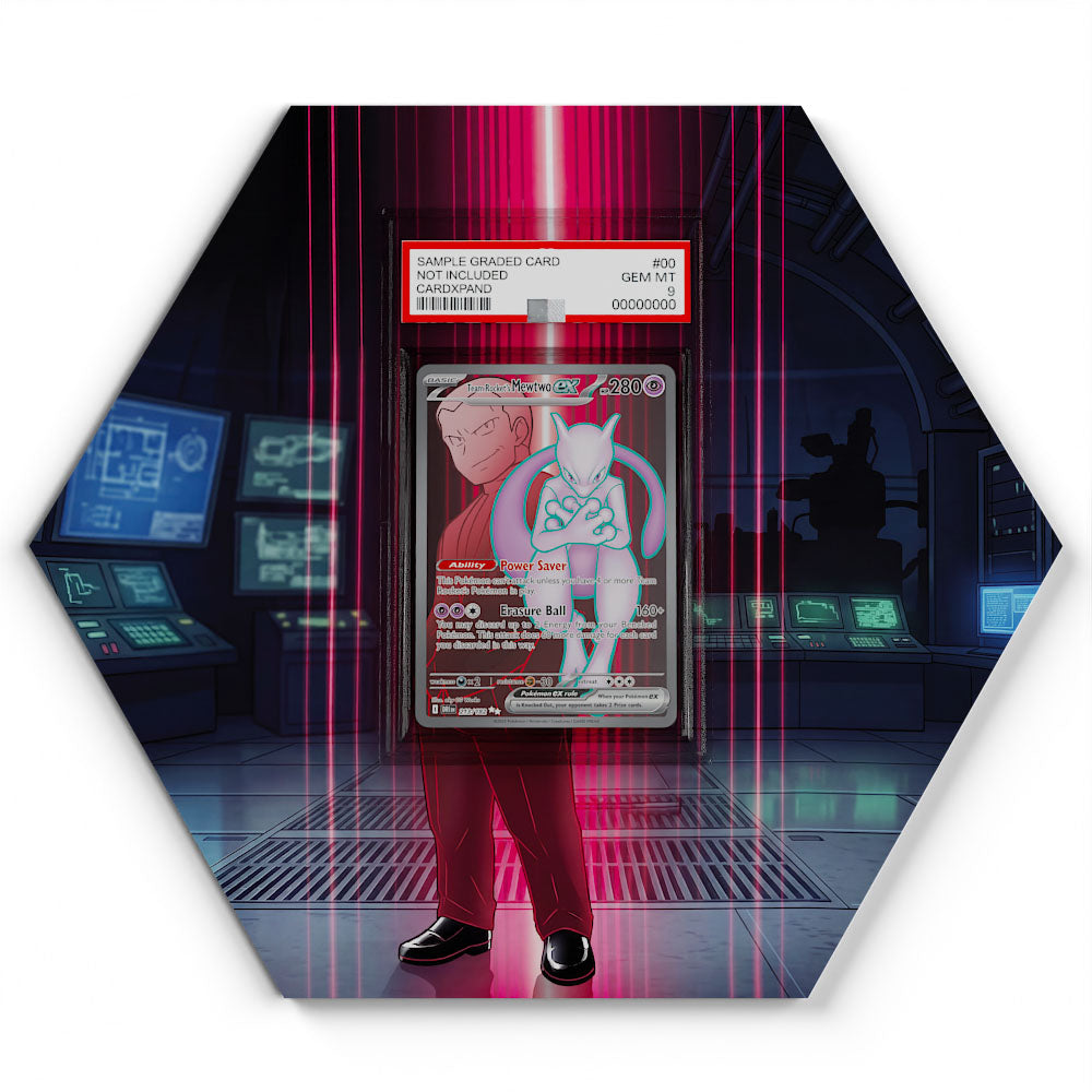 213/182 Mewtwo - Extended Artwork Pokemon Card Display