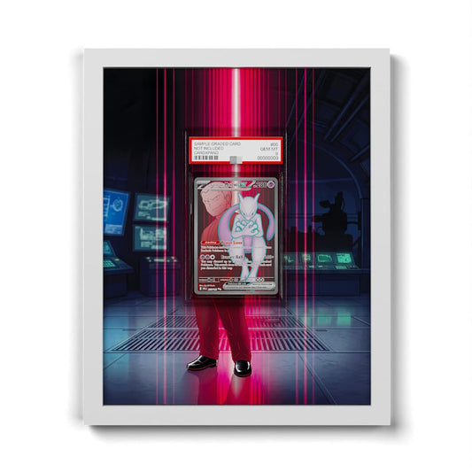 213/182 Mewtwo - Extended Artwork Framed Pokemon Card Display