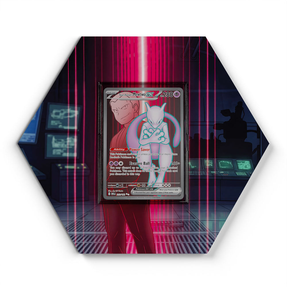 213/182 Mewtwo - Extended Artwork Pokemon Card Display