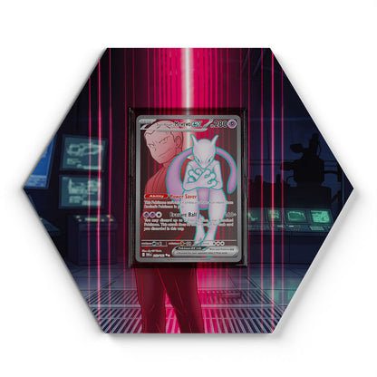 213/182 Mewtwo - Extended Artwork Pokemon Card Display