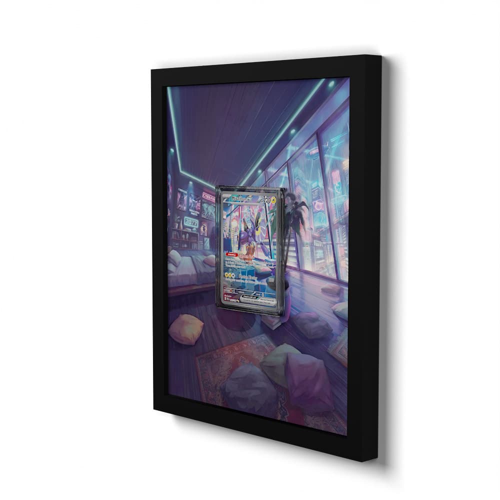 244 Miraidon EX - Extended Artwork Framed Pokemon Card Display