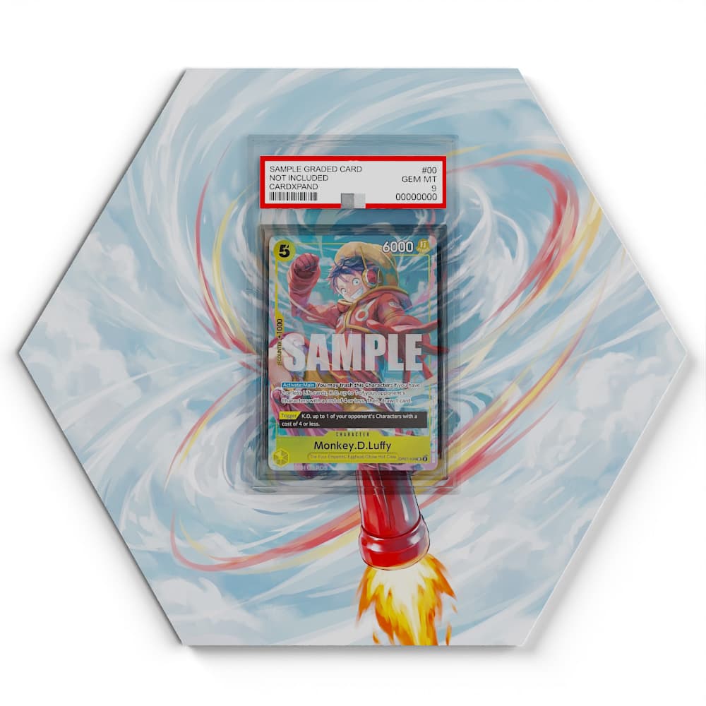 Monkey D. Luffy (OP07-109) SR - Extended Artwork One Piece Card Display