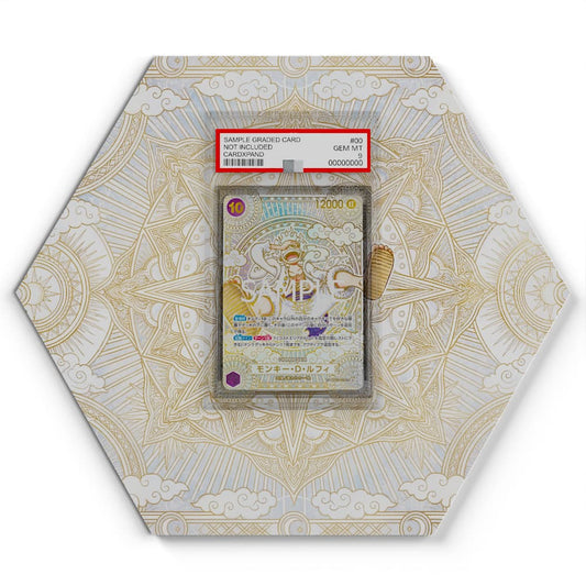 OP-11 Gold Luffy SP - Extended Artwork One Piece Card Display
