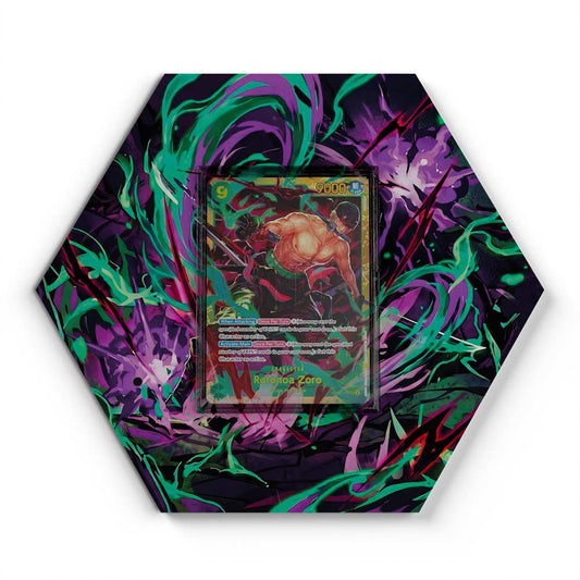 OP06 118 Roronoa Zoro - Extended Artwork One Piece Card Display