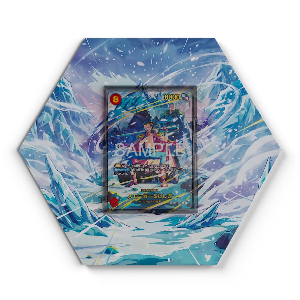 Smoker and Tashigi (EB04-003) - Extended Artwork One Piece Card Display