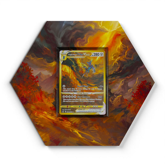GG68 Origin Forme Dialga Vstar CRZ - Extended Artwork Pokemon Card Display