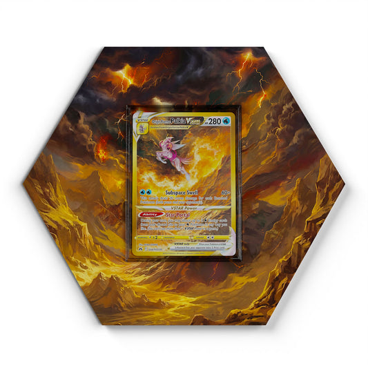 GG67 Origin Forme Palkia Vstar CRZ - Extended Artwork Pokemon Card Display