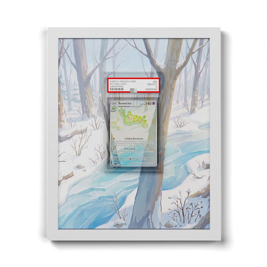 212 Reuniclus - Extended Artwork Framed Pokemon Card Display