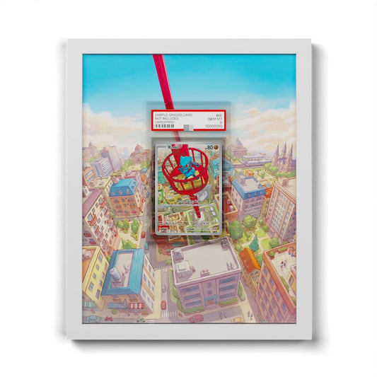 010 Riolu - Extended Artwork Framed Pokemon Card Display