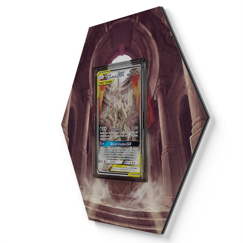 SM12 Arceus & Dialga & Palkia GX - Extended Artwork Pokemon Card Display